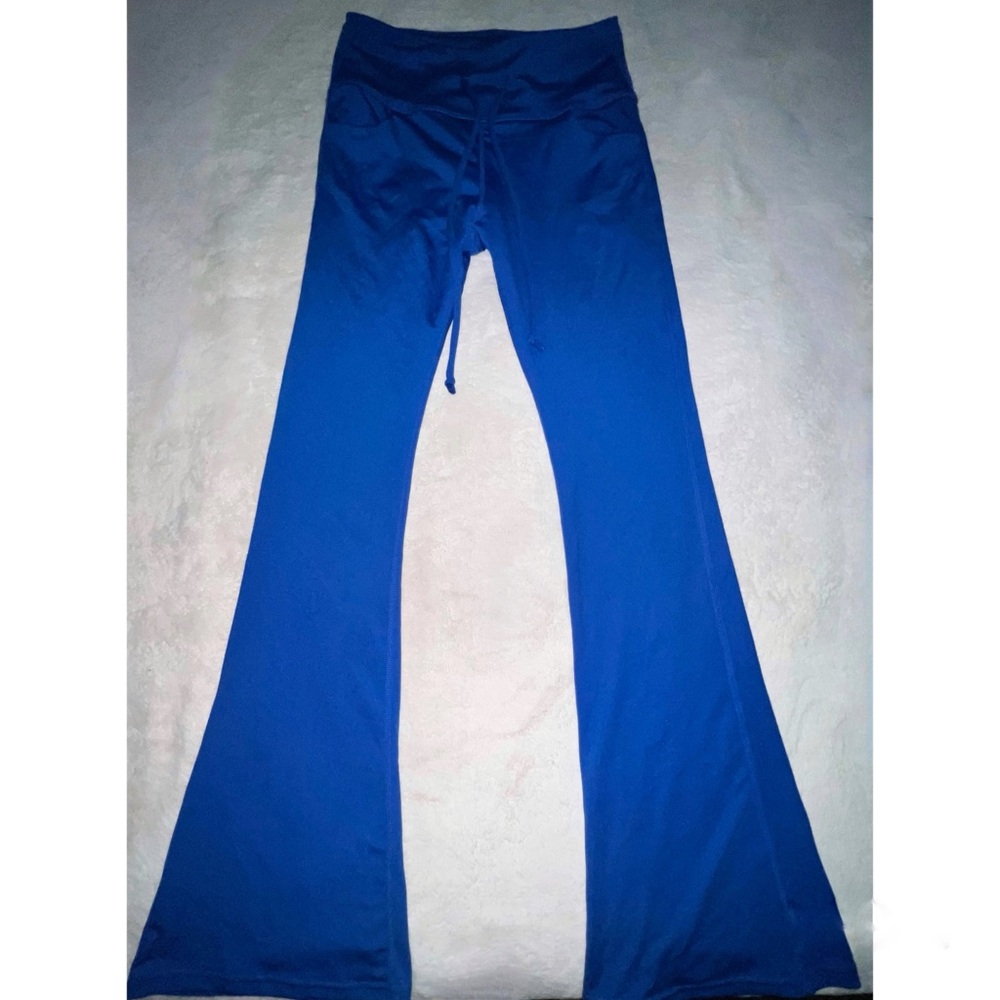 Royal Blue Yoga Flare Leggings